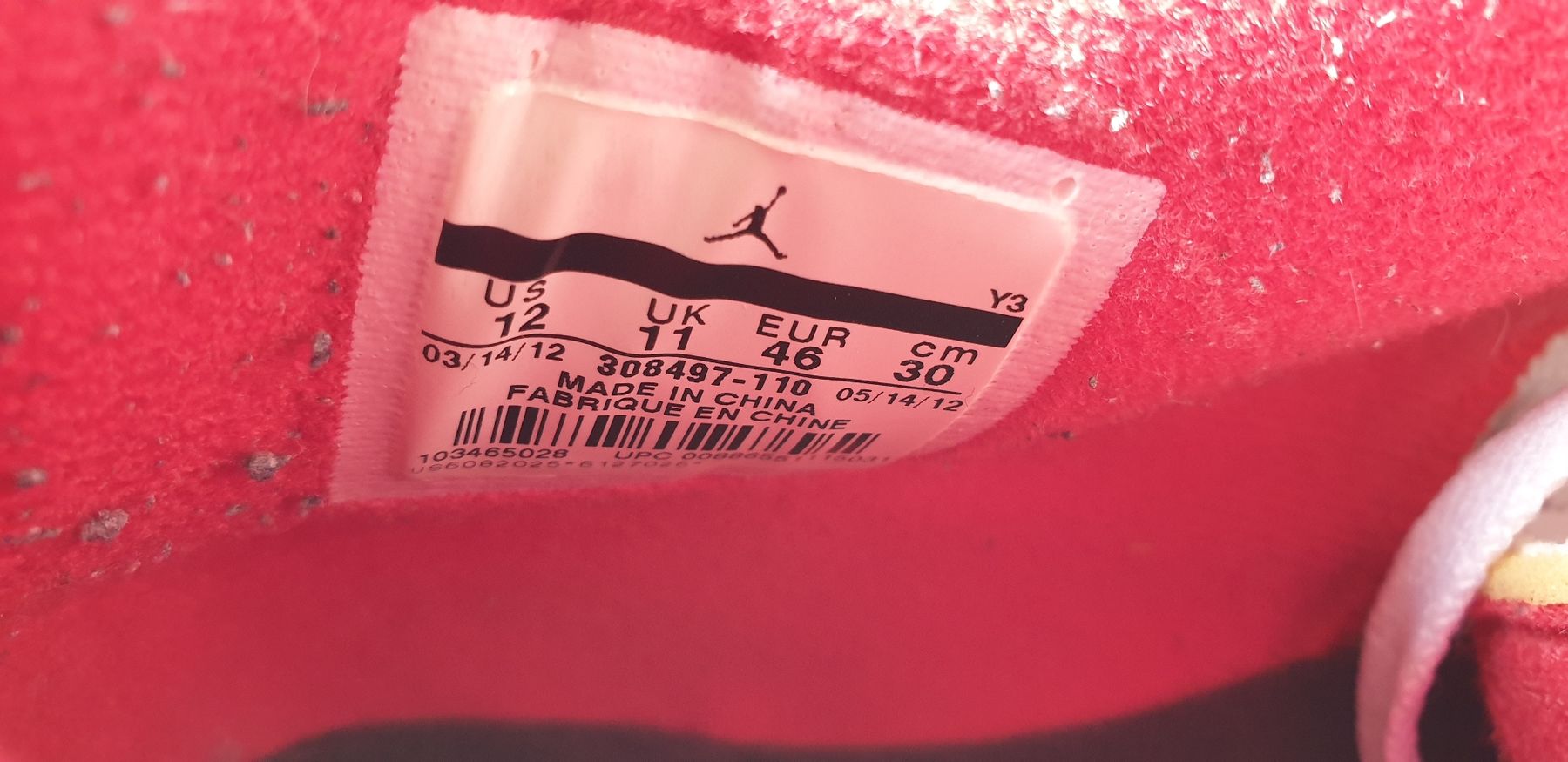 Jordan Herrenschuhe: Jordan 4 Fire Red 2012 – Gebraucht aus Burgdorf von K.Fritz 4
