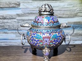 Chinesische Cloisonne vase