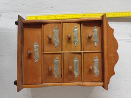 Antikes Gewürzkästchen (Spice Cabinet), 19th Century