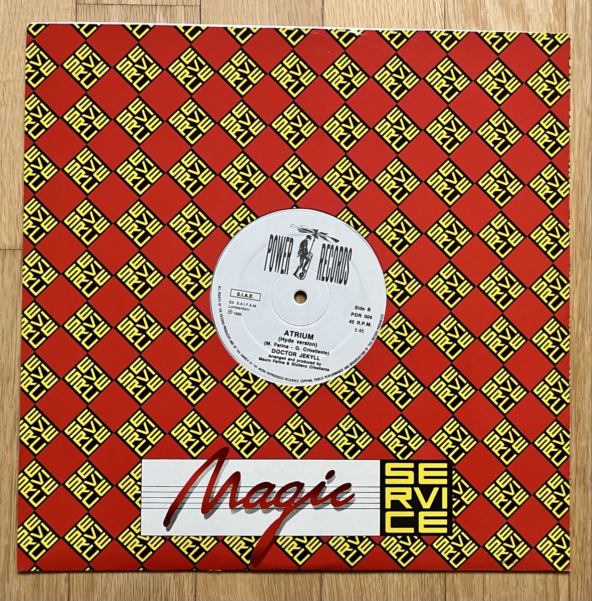 Dischi in vinile: ATRIUM / WEEKEND - ITALO DISCO (1986) – Usato da Sarnen venduto da m-basic 1