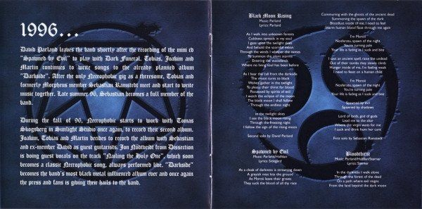 CD: Necrophobic – Darkside - Vergriffen - c – Usato da Brittnau venduto da Zibu 4