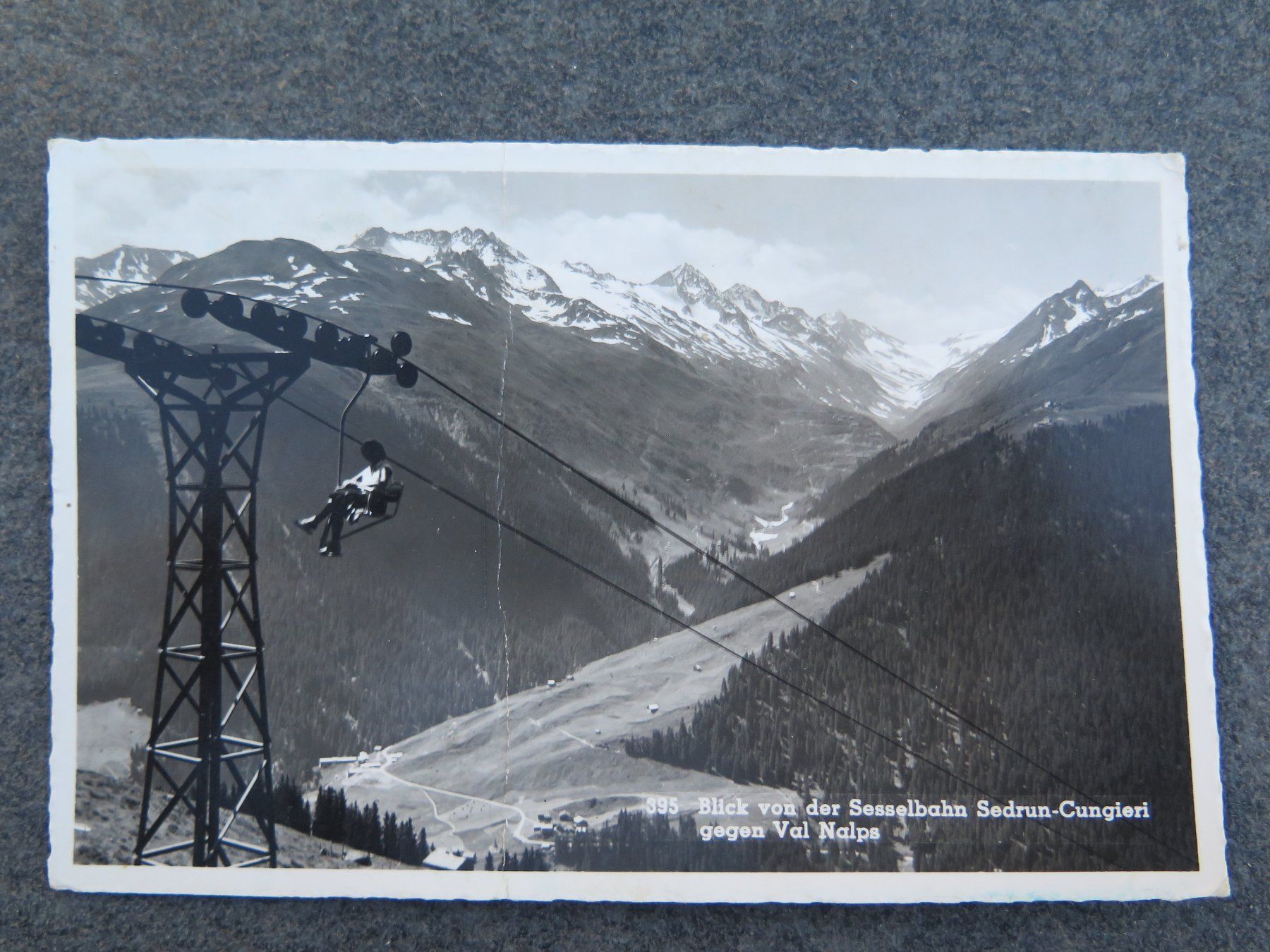 Cartoline postali: SEDRUN - SESSELBAHN – Usato da Wittenbach venduto da lipasal