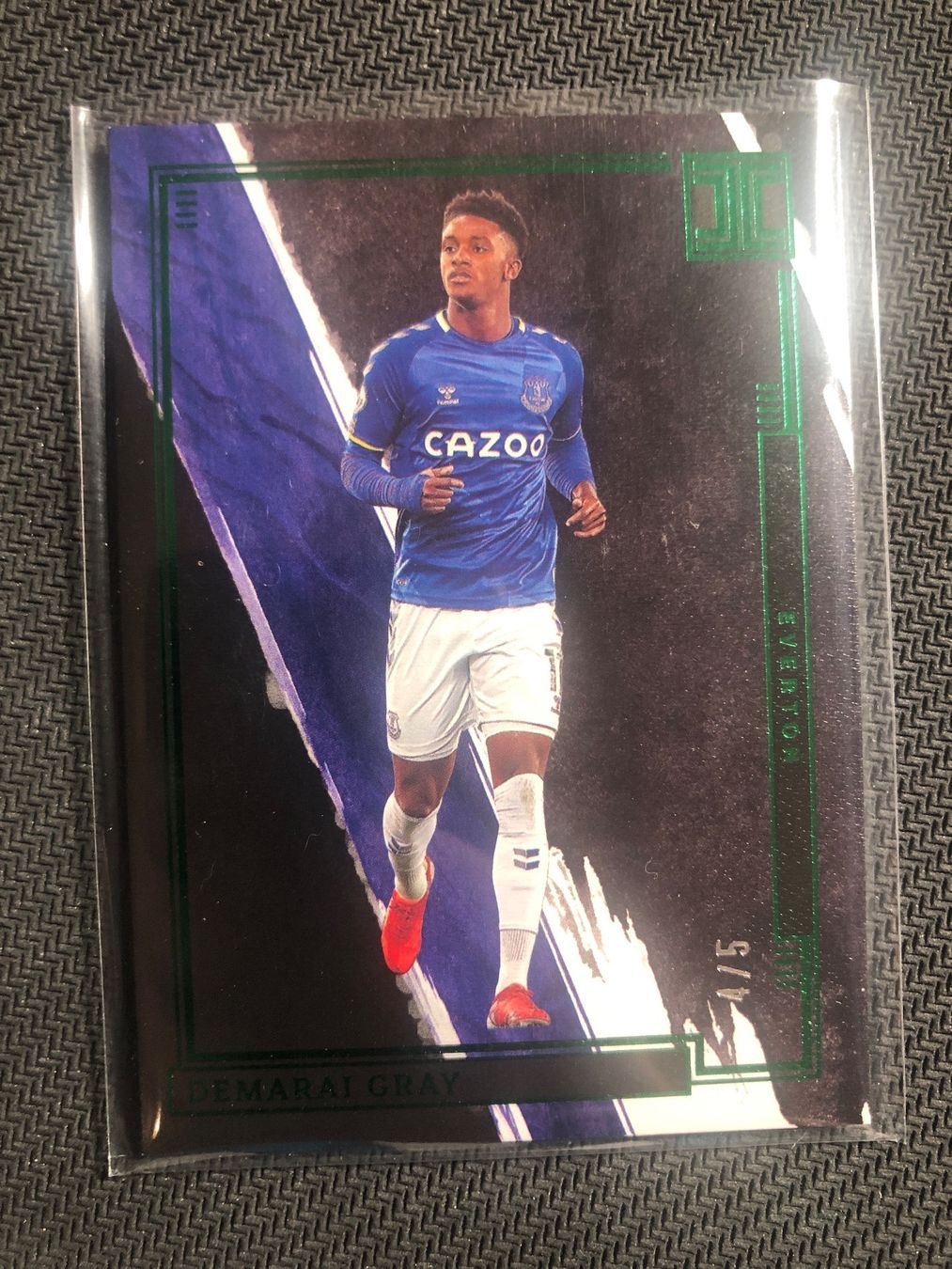 Topps Sammelbilder & Trading cards: Panini Impeccable Demarai Gray Everton /5 – Gebraucht aus Wangenried von Garagara