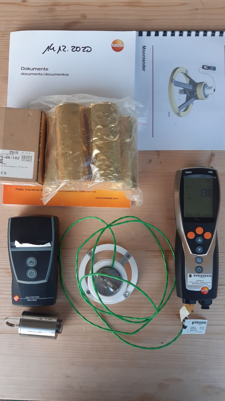 Misurare: Testo 735-2 Datenlogger Set | Bluetooth Drucker | Wie neu – Usato da Oey venduto da Parkplatzbrocki 4