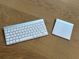 Apple Tastatur und Trackpad, wenig gebraucht