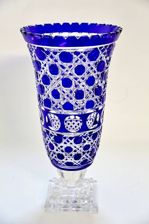 Vasen & Gefässe: Vase Kristallglas – Gebraucht aus Reinach BL von Han-Numismatik