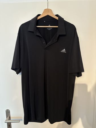 Golf Polo von Adidas in schwarz Grösse XXL