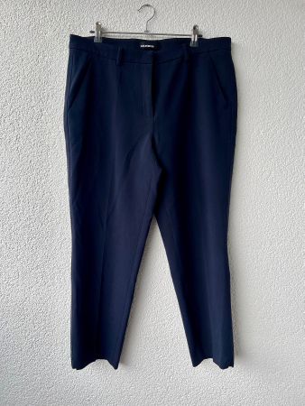 Cambio Stoffhose Krystal Gr. 42 dunkelblau elegant ✨wie neu