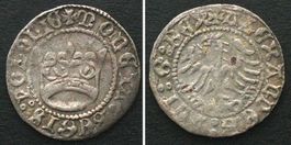 Polen ALEXANDER I. JAGIELLON (1501-1506) Silber vz