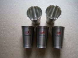 5 Zinnbecher Safenwil Samariter