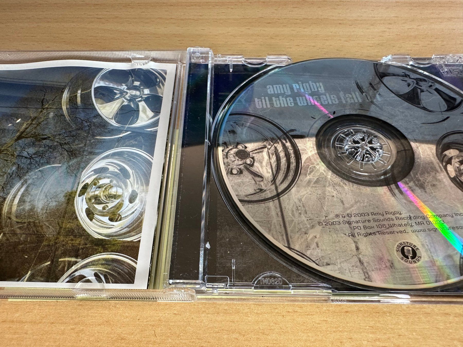 CD: Amy Rigby – Til The Wheels Fall Off – Usato da Rikon im Tösstal venduto da Alpenmutz 2