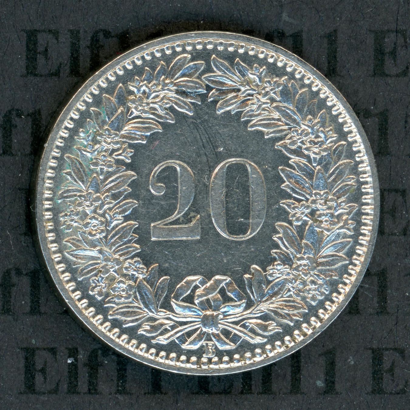 Tutti le monete: CHF___0.20 1931 -vz 20 Rappen – Usato da Widnau venduto da Elf11 1