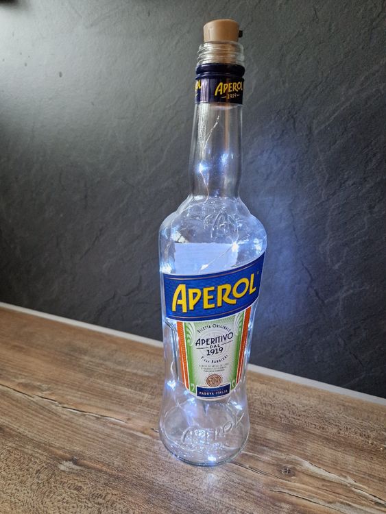 Aperol Flasche mit Beleuchtung Kaltweiss Kaufen auf Ricardo