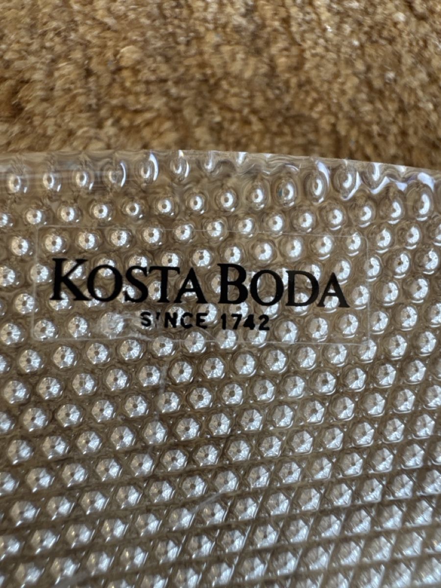 Kosta Boda Piatti: 6 KOSTA BODA Limelight Platzteller – Usato da Aarau venduto da Anini 2