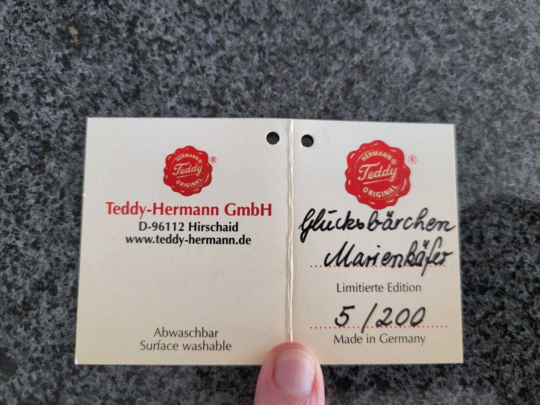 Teddy Hermann Giocattoli: Teddy Hermann Bär – Nuovo (secondo la descrizione) da Zürich venduto da Orchidee 7