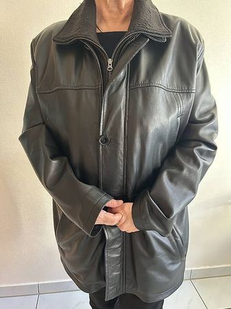 Lederjacke gefüttert 