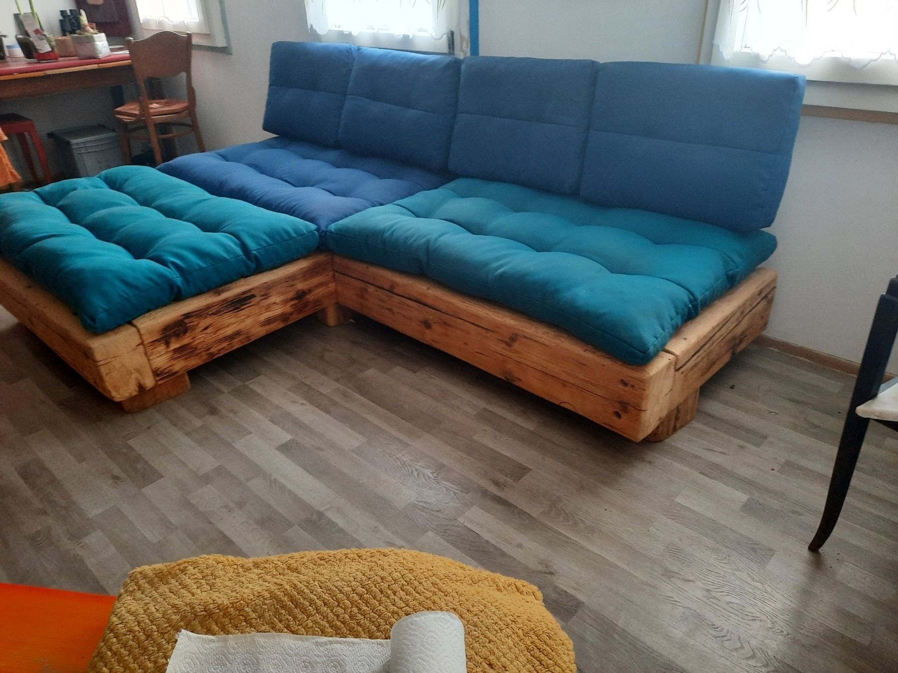 Divani: Sofa aus Altholz Balken – Usato da Sisikon venduto da Creantic-Art 2