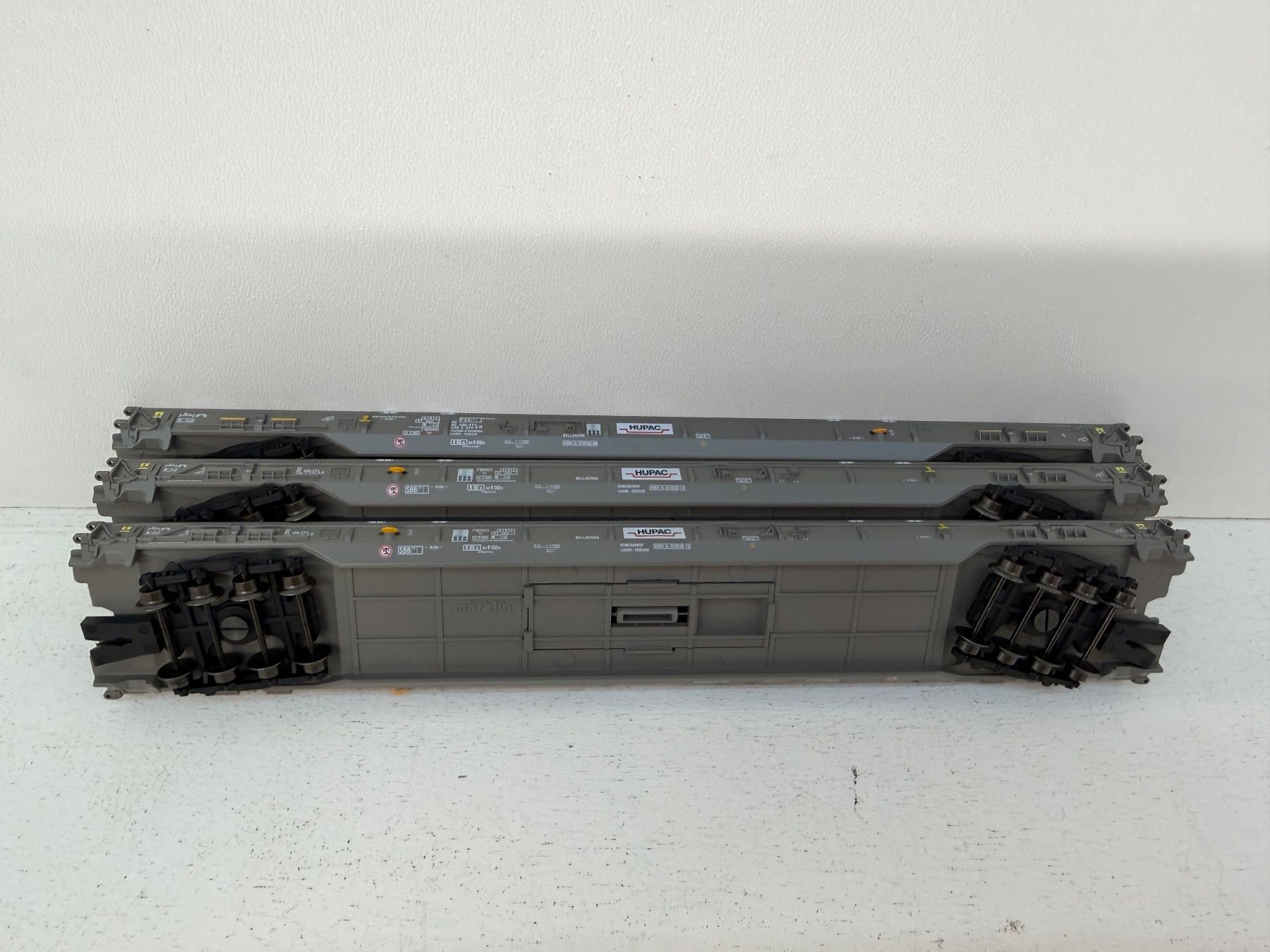 Märklin Modellini di ferrovie: 3er Set Märklin 47404 Saakms ROLA Hupac SBB – Usato da Büsserach venduto da ModellbahnDepot 2