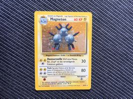 Pokemon Magneton holo Base Set deutsch
