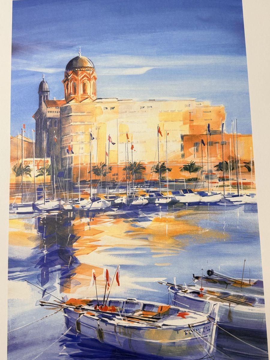 Grafica & Litografie: Ella Fort - St. Raphael - Lithographie – Usato da Solothurn venduto da NUVICO 6