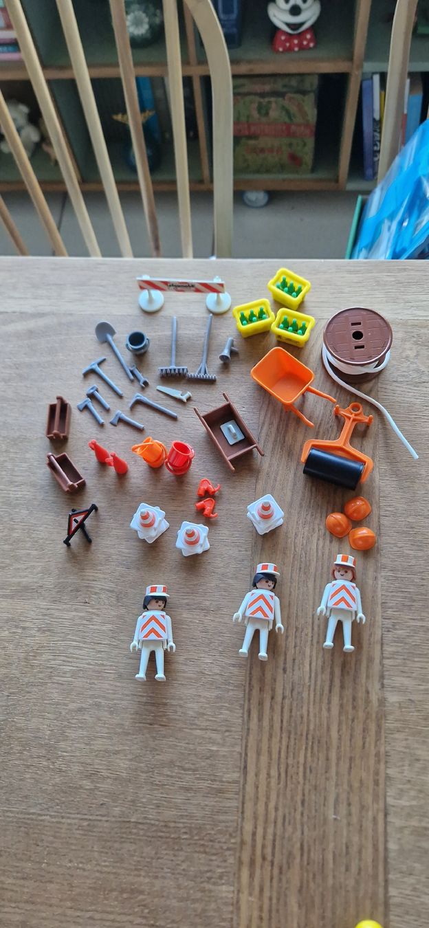 Playmobil Giocattoli: Playmobiles travaux routiers – Usato da Münchenbuchsee venduto da capa2014
