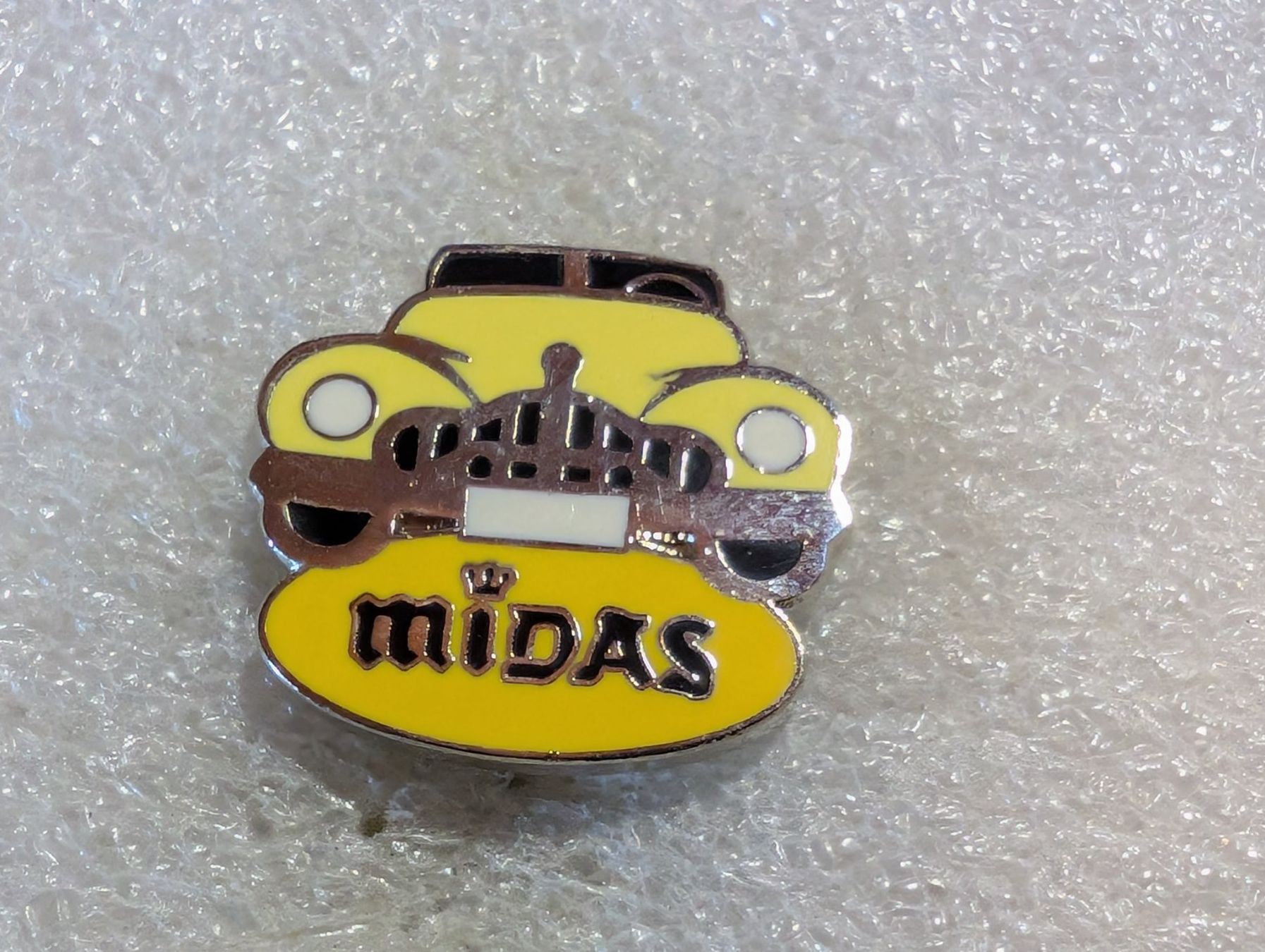 Placchette & Badge: Ansteckpin 105: Midas – Usato da Oppligen venduto da Pin-Fall-Shop