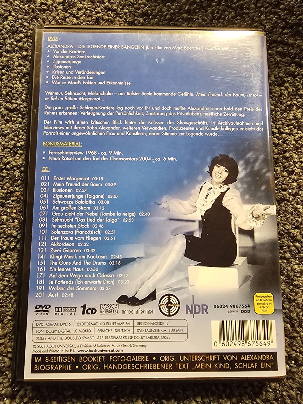 Alle DVDs: Alexandra (22606) – Gebraucht aus Ruswil von jan_bxl5 1