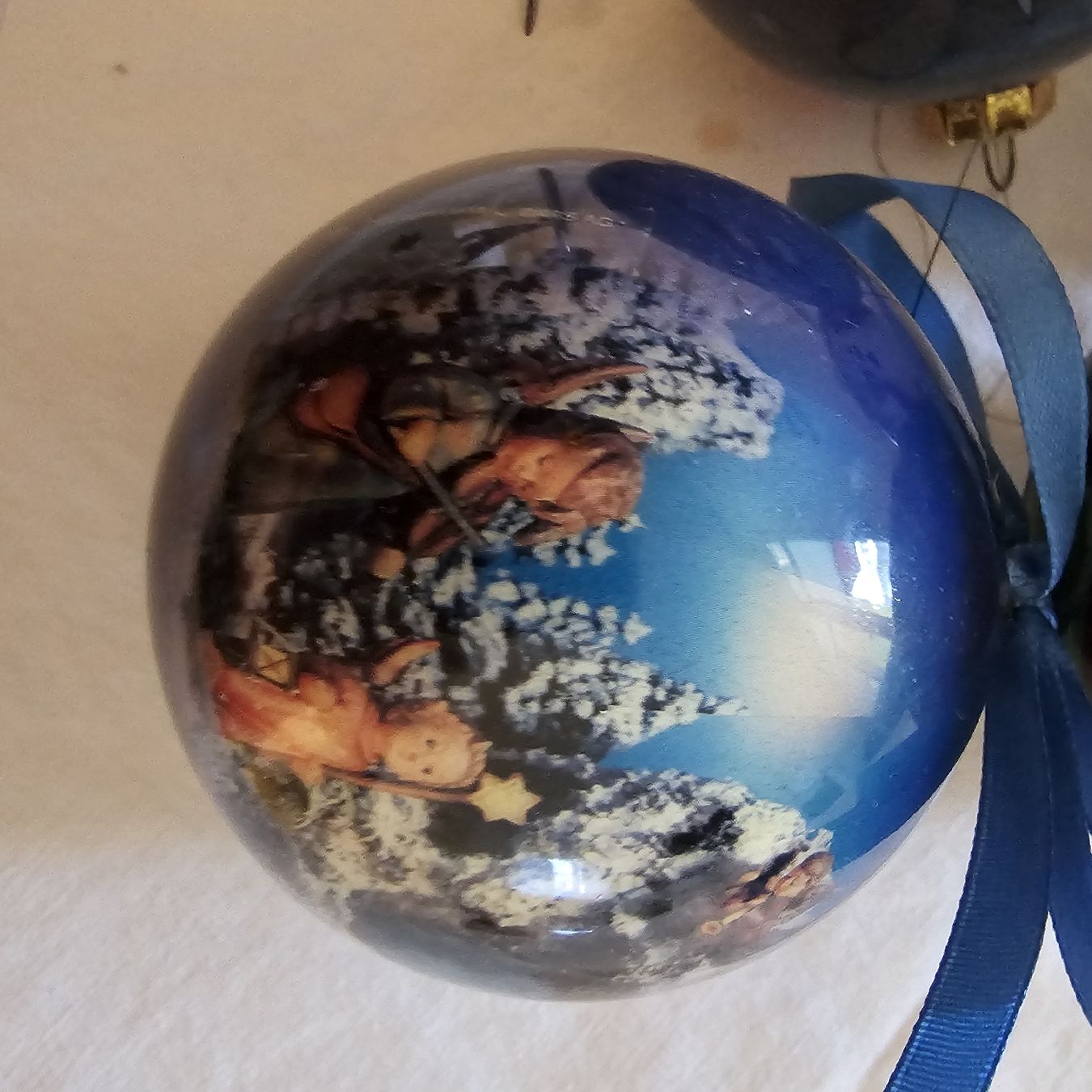 Toutes les décorations: 4 alte glas christbaum kugeln  – Neuf (Voir description) à wolfhalden par 46464646 2