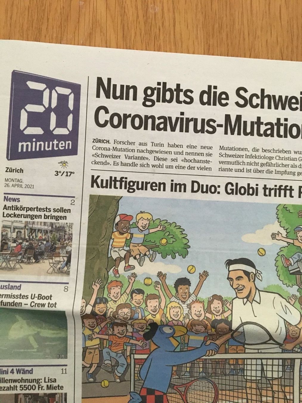 Fumetti: Globi trifft Roger – Nuovo (secondo la descrizione) da Richterswil venduto da solalex 1