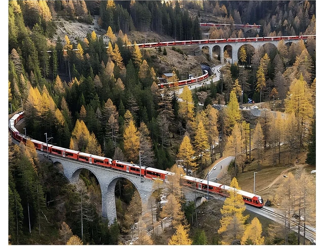 Ravensburger Puzzle: Ravensburger Puzzle 1000 Teile Rhätische Bahn  – Nuovo e nell'imballaggio originale da Schiers venduto da Topflash74 1