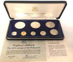 PHILIPPINEN KMS 1975 POLIERTE PLATTE PP