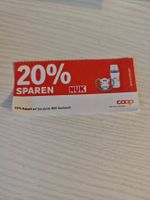 Gutschein 20% Rabatt auf NUK Sortiment Coop
