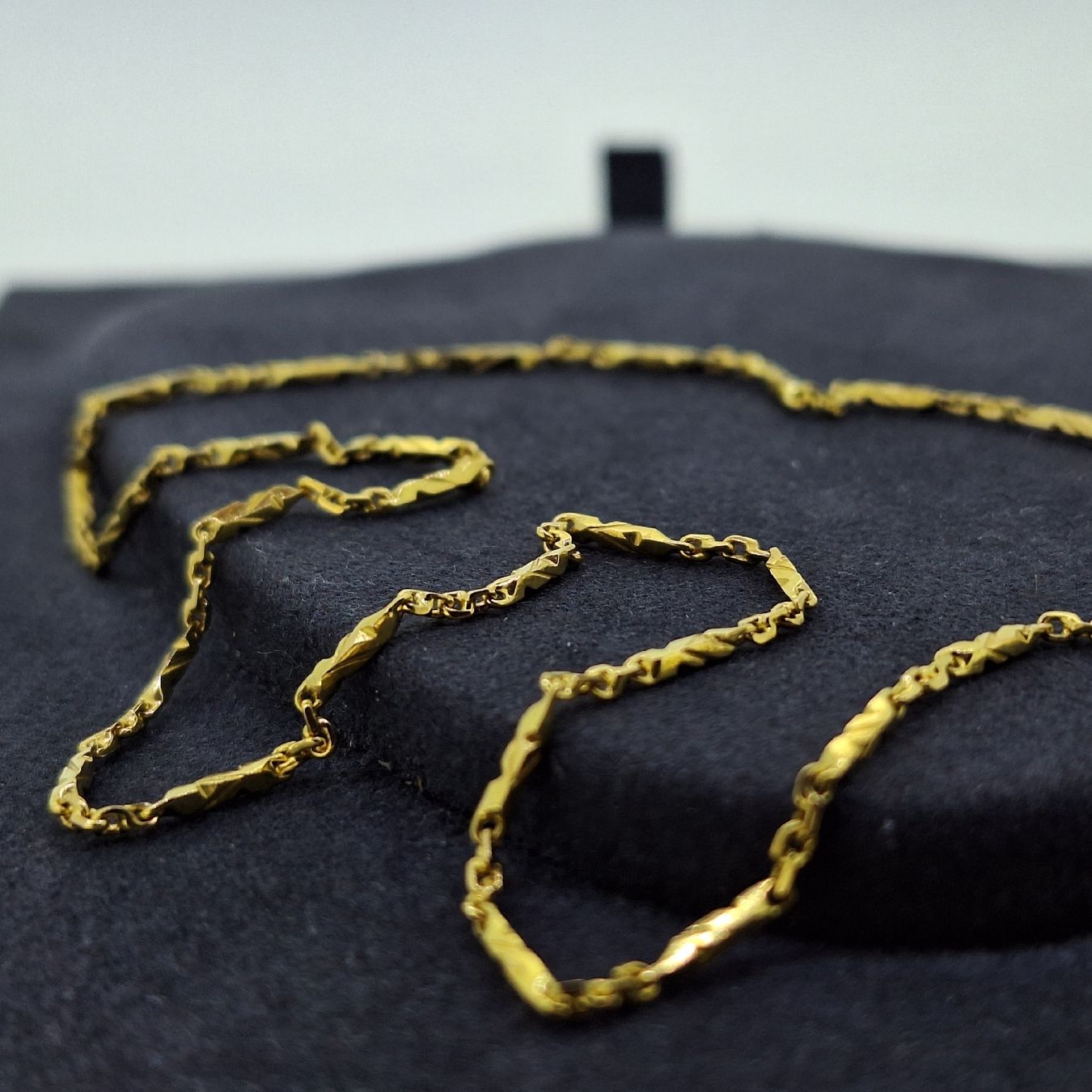 Catenine: Edle Halskette in 585 Gelbgold – Usato da Unterägeri venduto da Altgoldschmuck 7