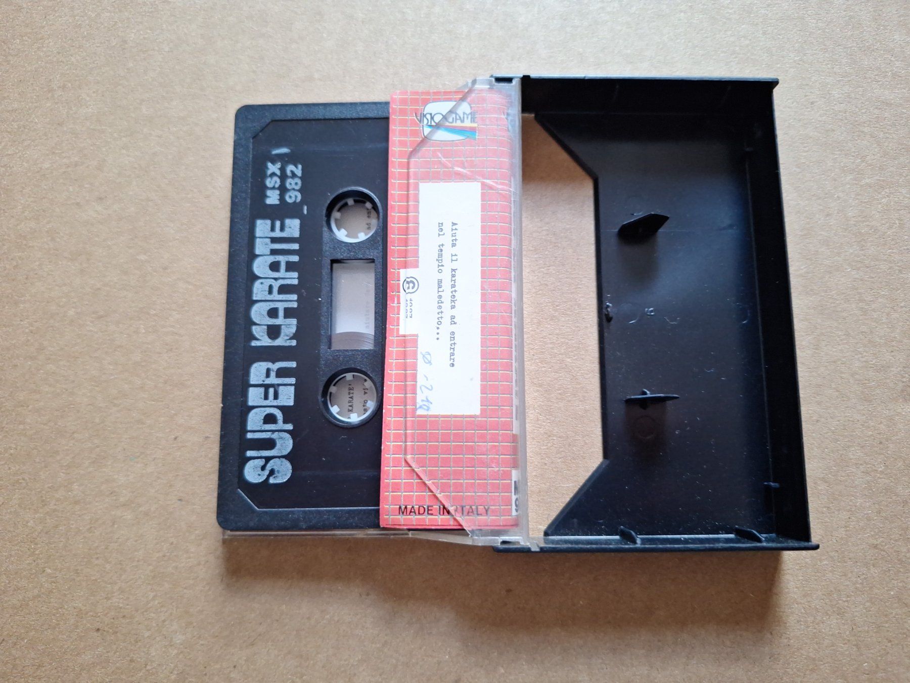 Giochi: Super Karate - MSX Game Kassette - Visiogame – Usato da Altstätten SG venduto da GGsGameshop 2