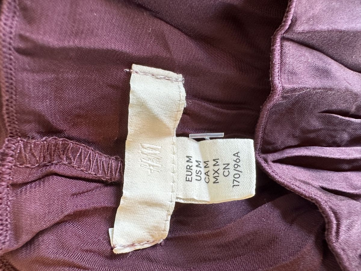 H&M Kleider: Robe bordeaux – Gebraucht aus Dully von Gaby_bkz2 2