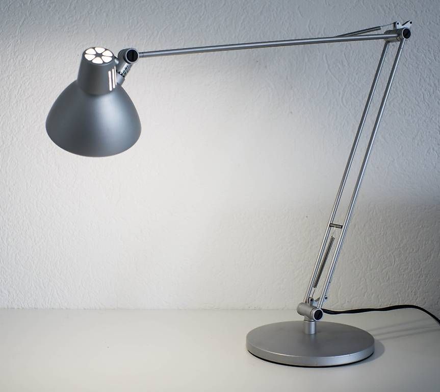 Lampade: LUMESS Tischleuchte / mit LED-Leuchtmittel – Usato da Thörishaus venduto da vintagger 1