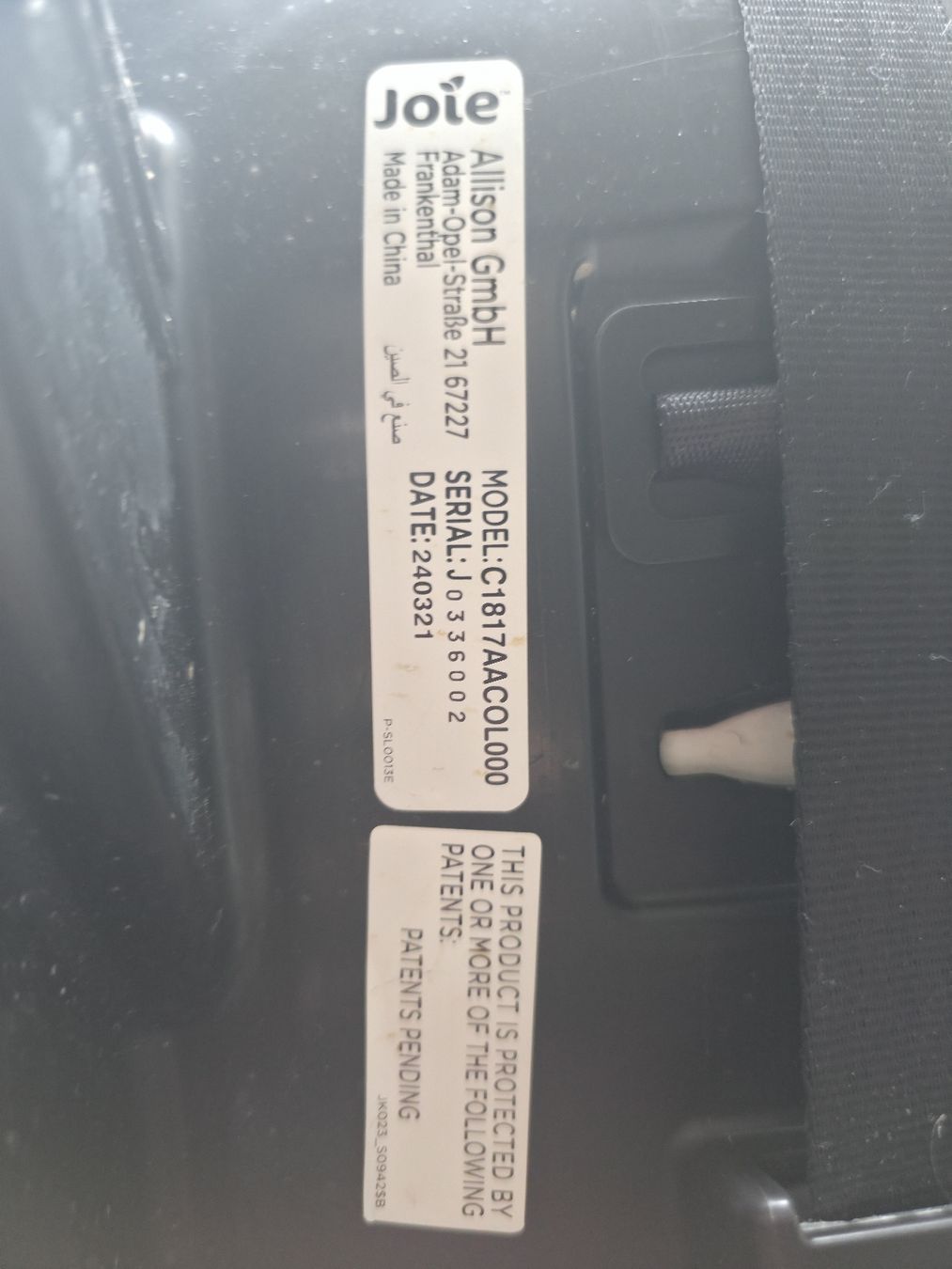 Joie Seggiolini per auto: Joie Maxicosi mit Isofix – Usato da Birrhard venduto da 123Bluemekopf123 5