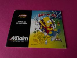 ANLEITUNG FÜR THE SIMPSONS BART VS. THE WORLD NINTENDO NES