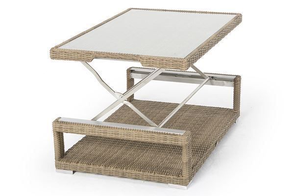 Viplounge Divani: Rattan Gartenmöbel mit klappbarem Tisch – Nuovo e nell'imballaggio originale da Uznach venduto da viplounge 4