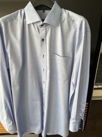 Eterna light blue shirt like new !
