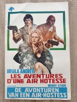 Affiche film Les aventures d'une air hotesse Ursula Andress