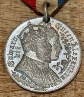 1902 KING EDWARD VII Krönung Medaille - England London