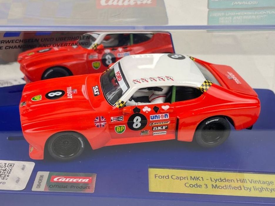Carrera Piste: Carrera Digital 132 Ford Capri Mk1 Code 3 Home Mod #8 – Usato da Genthod venduto da lightyear63