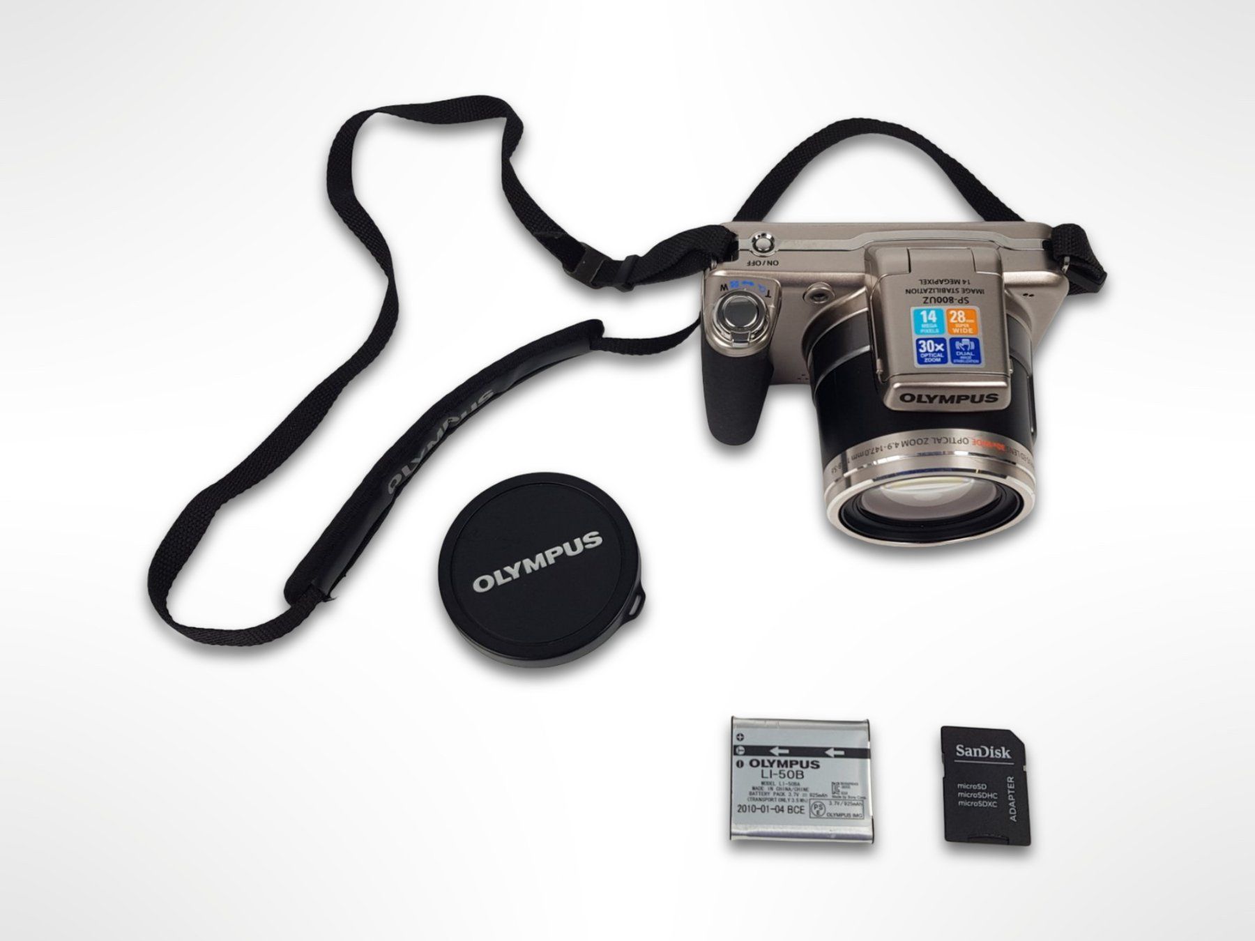 Olympus Fotocamera: Olympus SP-800UZ 14MP – Usato da Suhr venduto da Restwert_Suhr