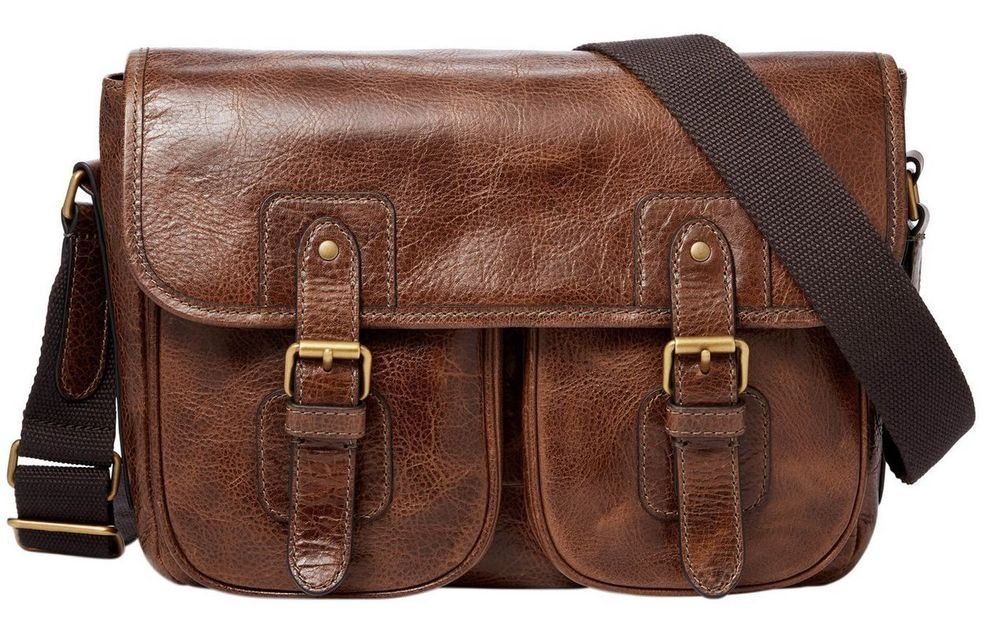 Fossil Borse: FOSSIL Messenger Leder – Nuovo (secondo la descrizione) da Selkingen venduto da Eishase