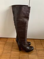 Schöne leder stiefel