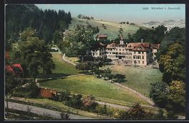 Weissbad bei Appenzell, Kurhotel mit Par