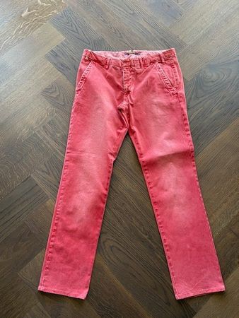 Herrren Hose rot, Gr. 33 von Monocrom