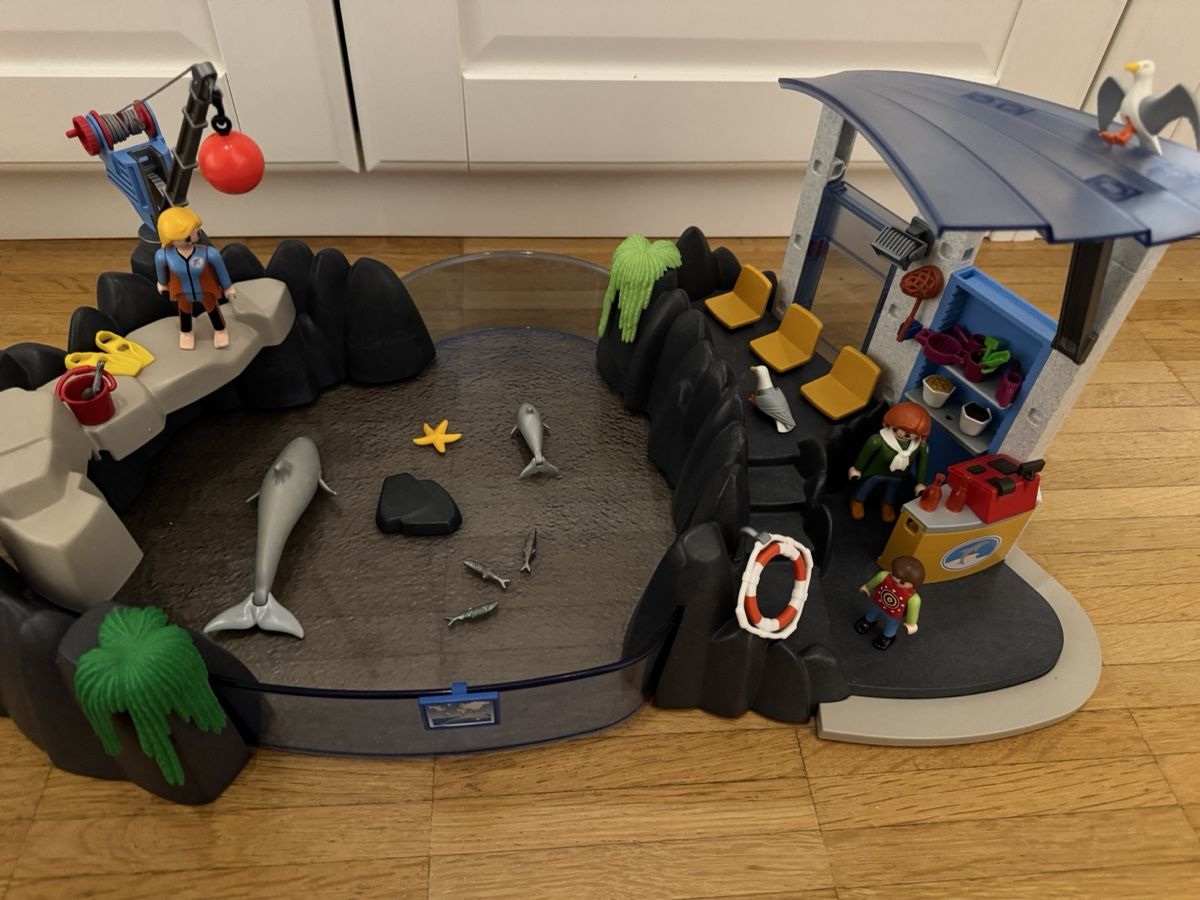 Playmobil Giocattoli: Playmobil Delfinarium mit Zubehör – Usato da Teufen AR venduto da chi_h55m