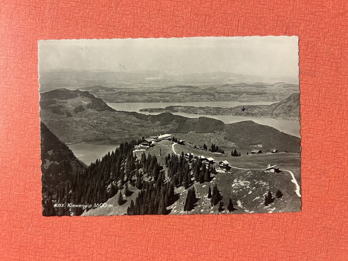 Cartoline postali: Alte Ansichtskarte Klewenalp 1600 m mit Stempel  – Usato da Lanzenhäusern venduto da vic63